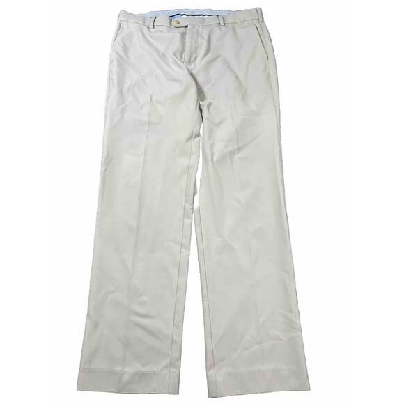 Peter Millar Other - Peter Millar Pants Men 34x32 Beige Tan Performance Five Pocket Chino